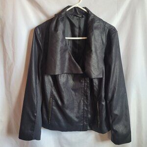 Ana Bagatelle Faux Leather Women's Moto Jacket Size XL
